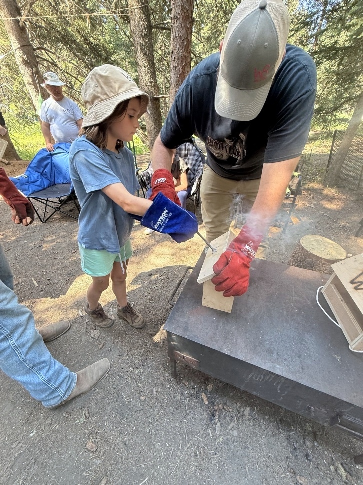 Building a birdhouse