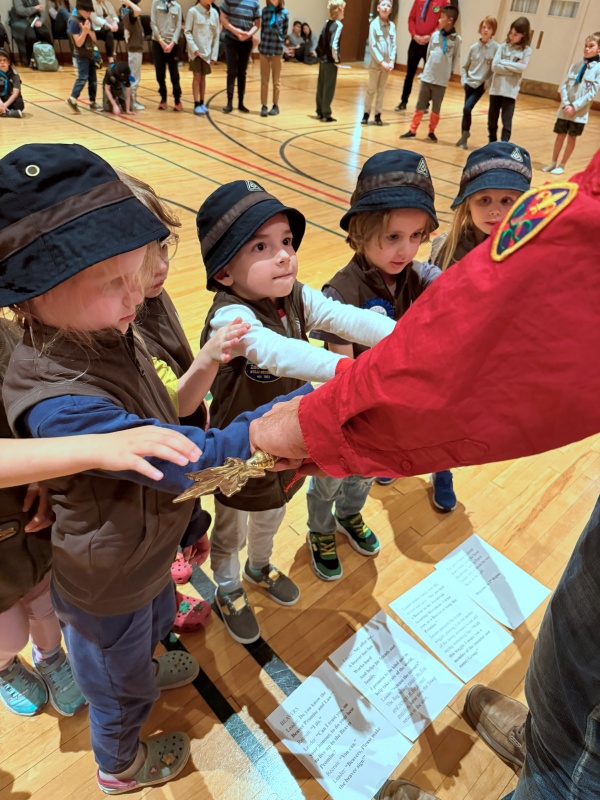 Fall Investiture Beavers