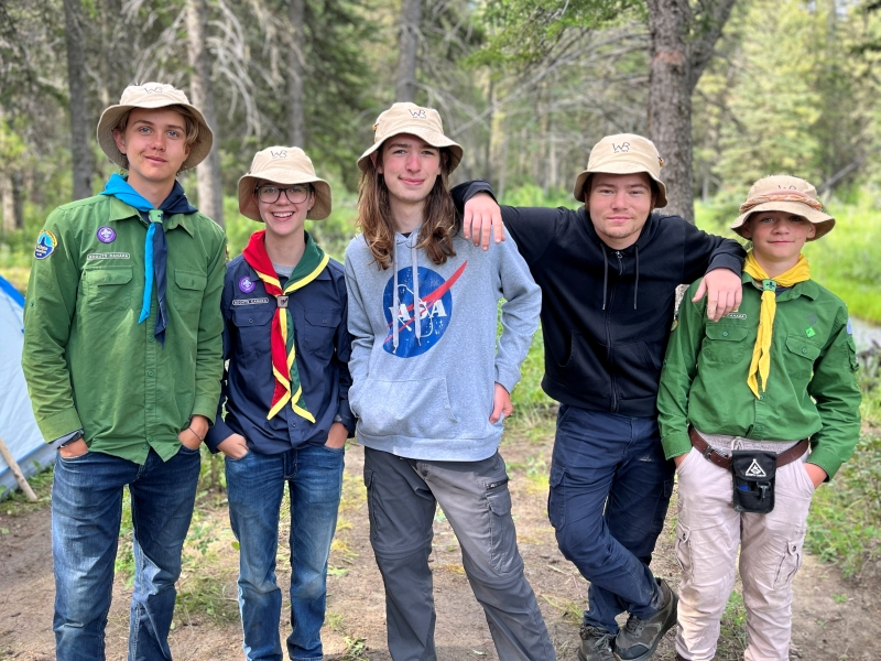 Group Camping Photo